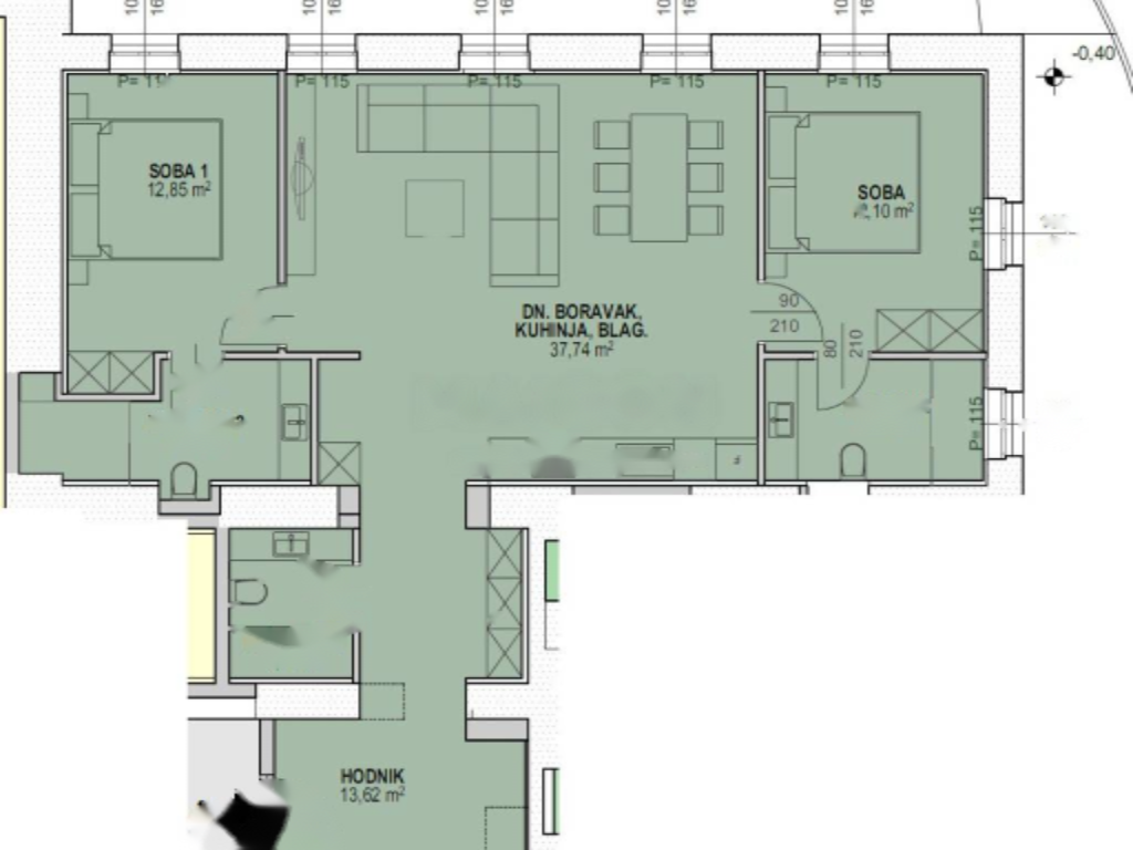 Appartement à Opatija, Croatie, 91 m² - image 5