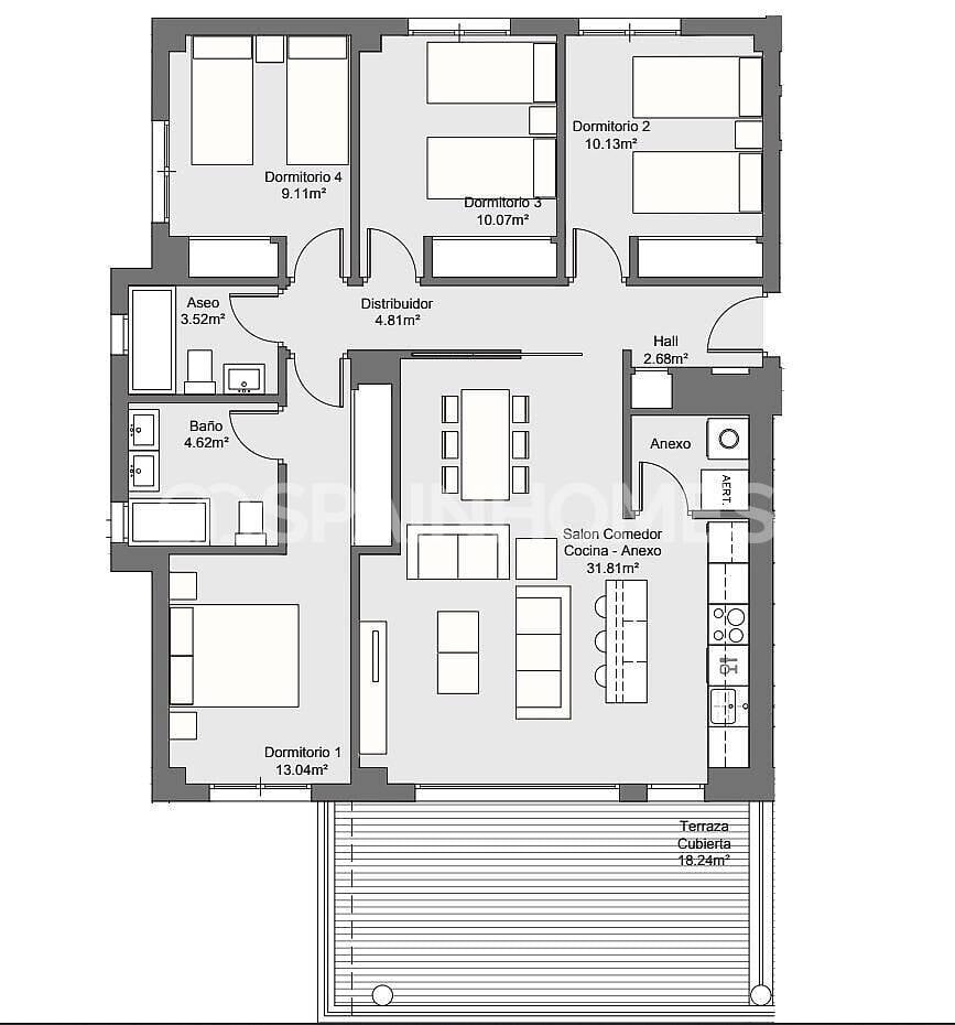 Appartement à Torremolinos, Espagne, 115 m² - image 11