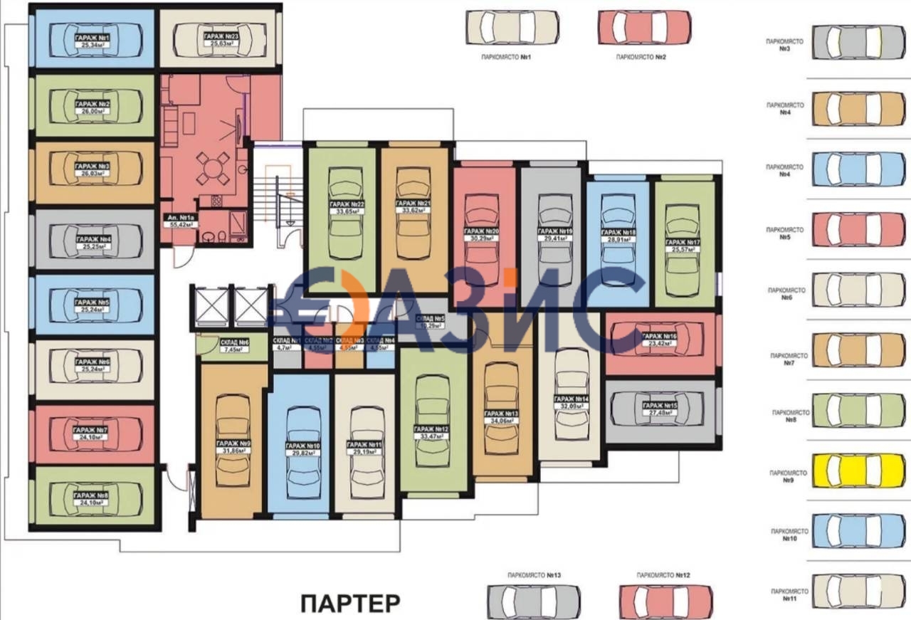 Apartment in Pomorie, Bulgaria, 66.5 m² - picture 17