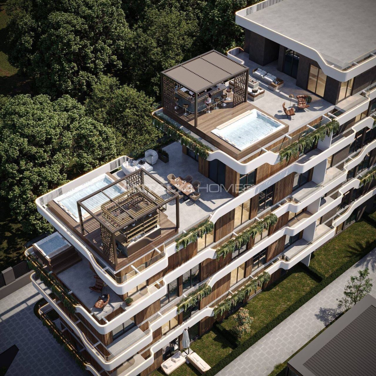 Apartamento en Antalya, Turquia, 56 m² - imagen 4