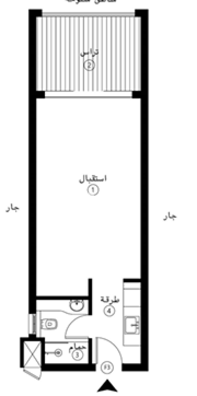 Apartment in Hurghada, Ägypten, 59.6 m² - Foto 2