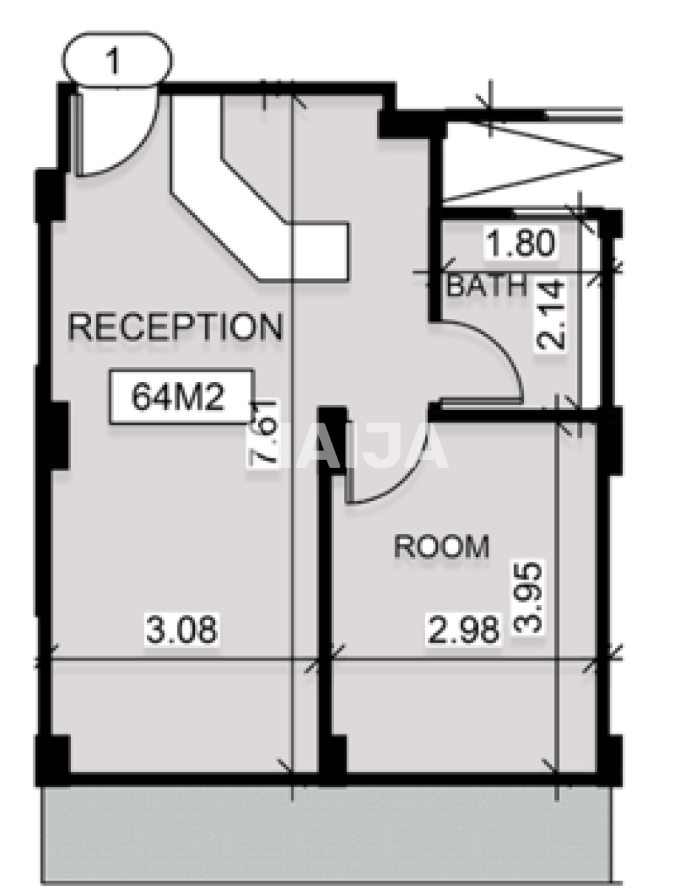 Appartement à Hurghada, Egypte, 63 m² - image 2