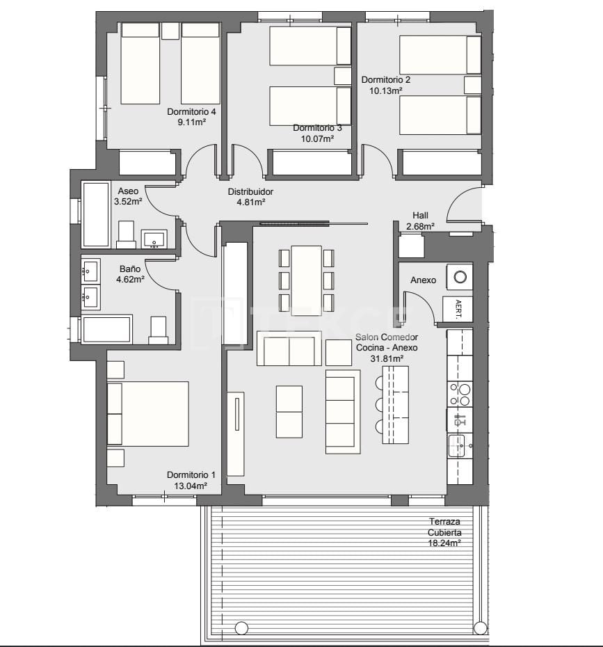 Apartment in Torremolinos, Spanien, 80 m² - Foto 12