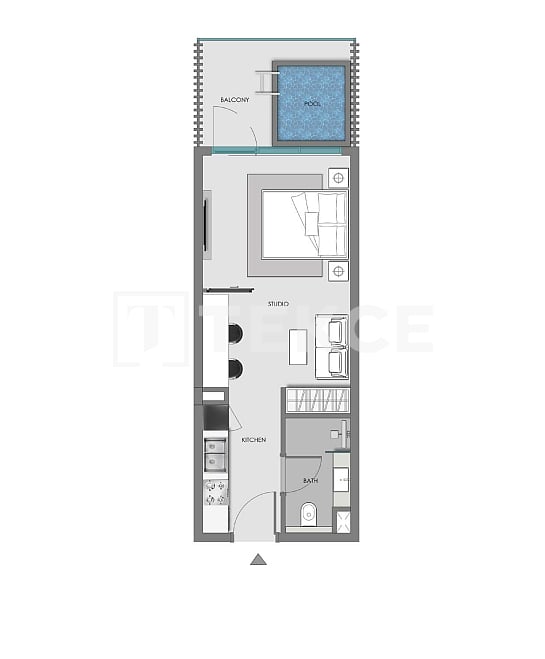 Apartment Arjan, VAE, 122 m² - Foto 12