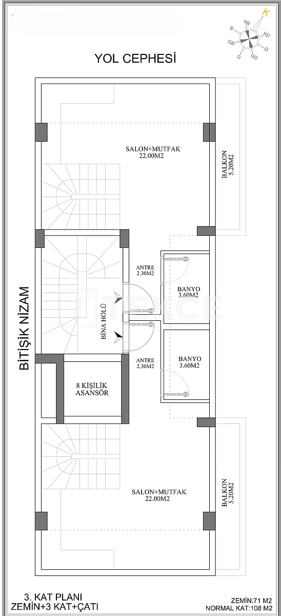 Appartement à Antalya, Turquie, 108 m² - image 18