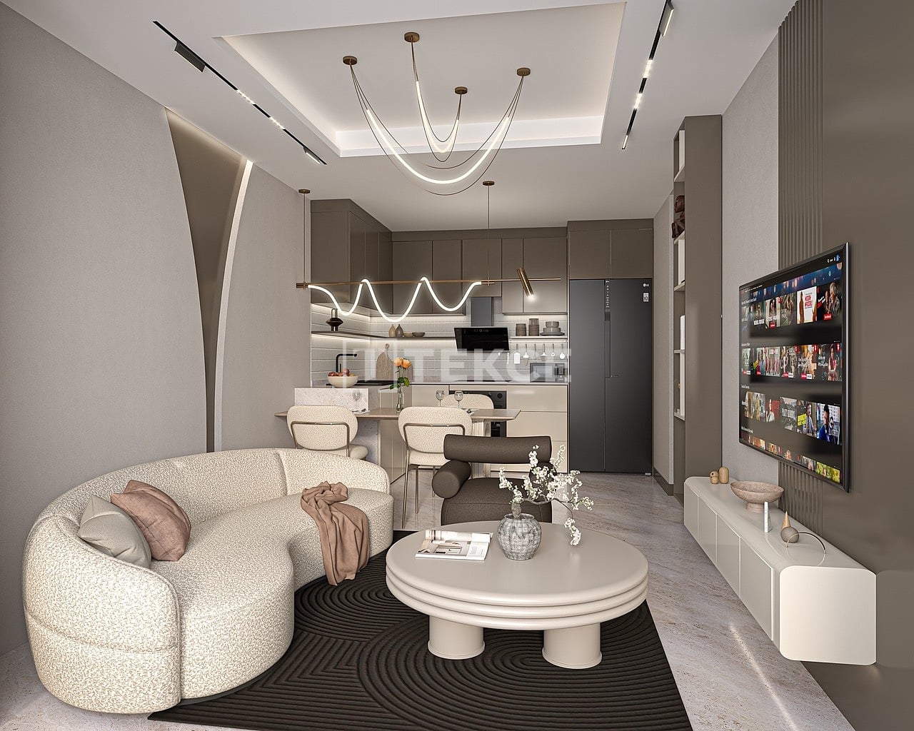 Apartamento Mezitli, Turquia, 52 m² - imagen 9