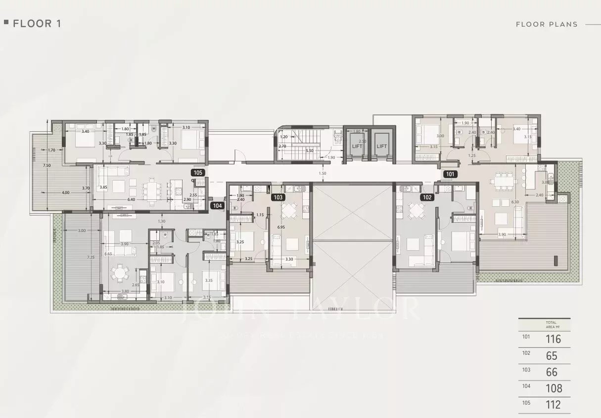 Penthouse in Limassol, Cyprus, 128 m² - picture 9