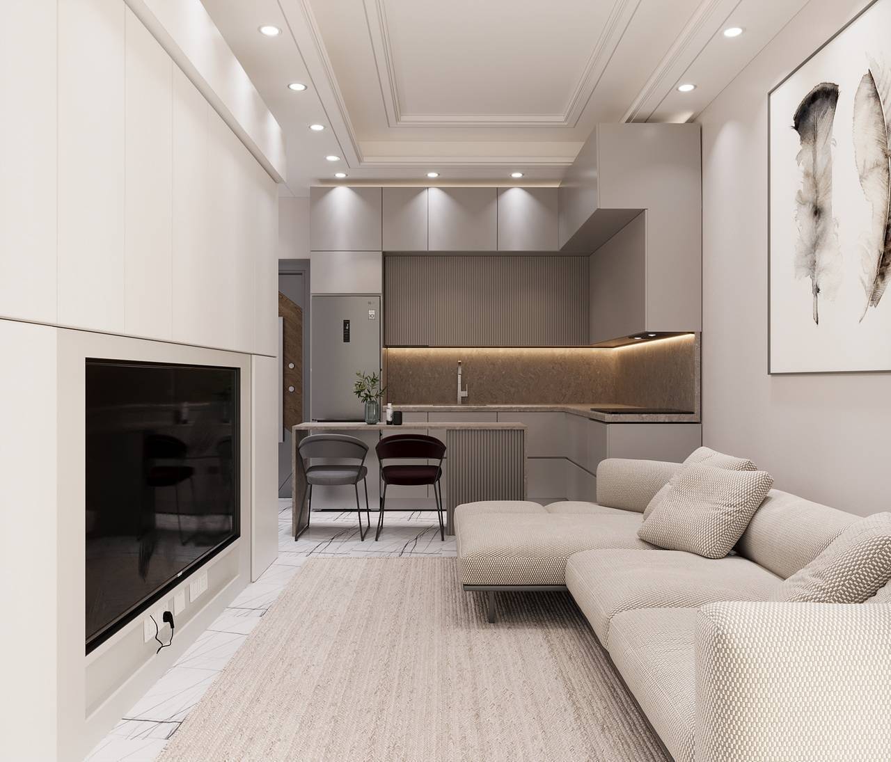 Appartement à Mersin, Turquie, 60 m² - image 2