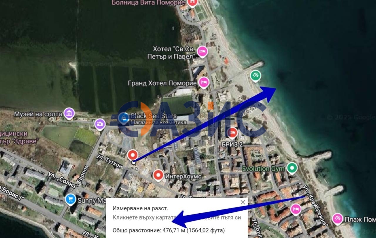 Apartment in Pomorie, Bulgarien, 60.5 m² - Foto 14