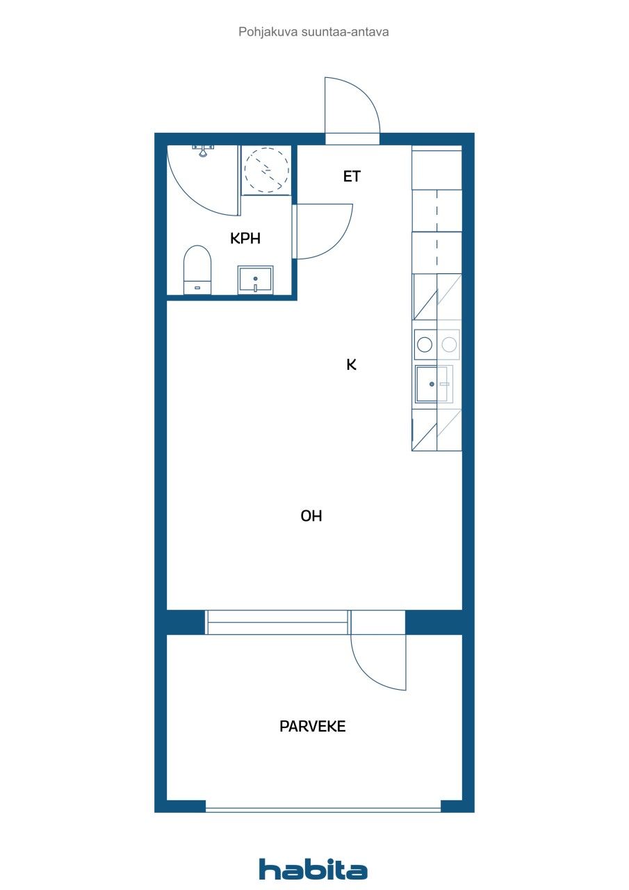 Apartment in Vantaa, Finnland, 23 m² - Foto 2