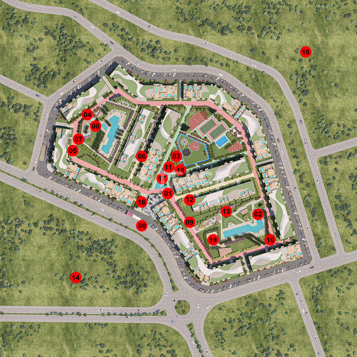 Appartamenti a Antalya, Turchia, 120 m² - foto 12