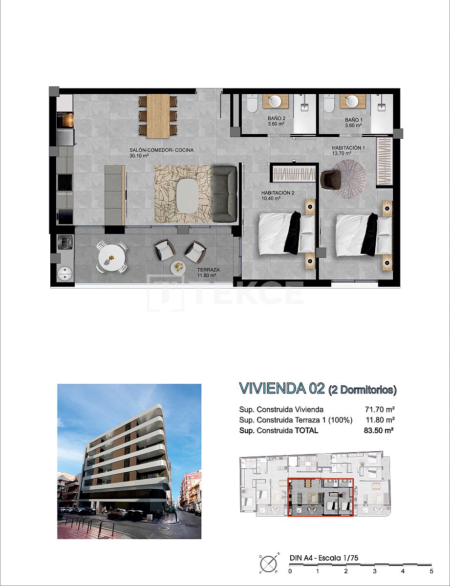 Apartamento en Santa Pola, España, 95 m² - imagen 15