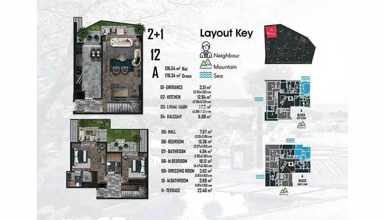 Apartment Çınarcık, Turkey, 100 m² - picture 19