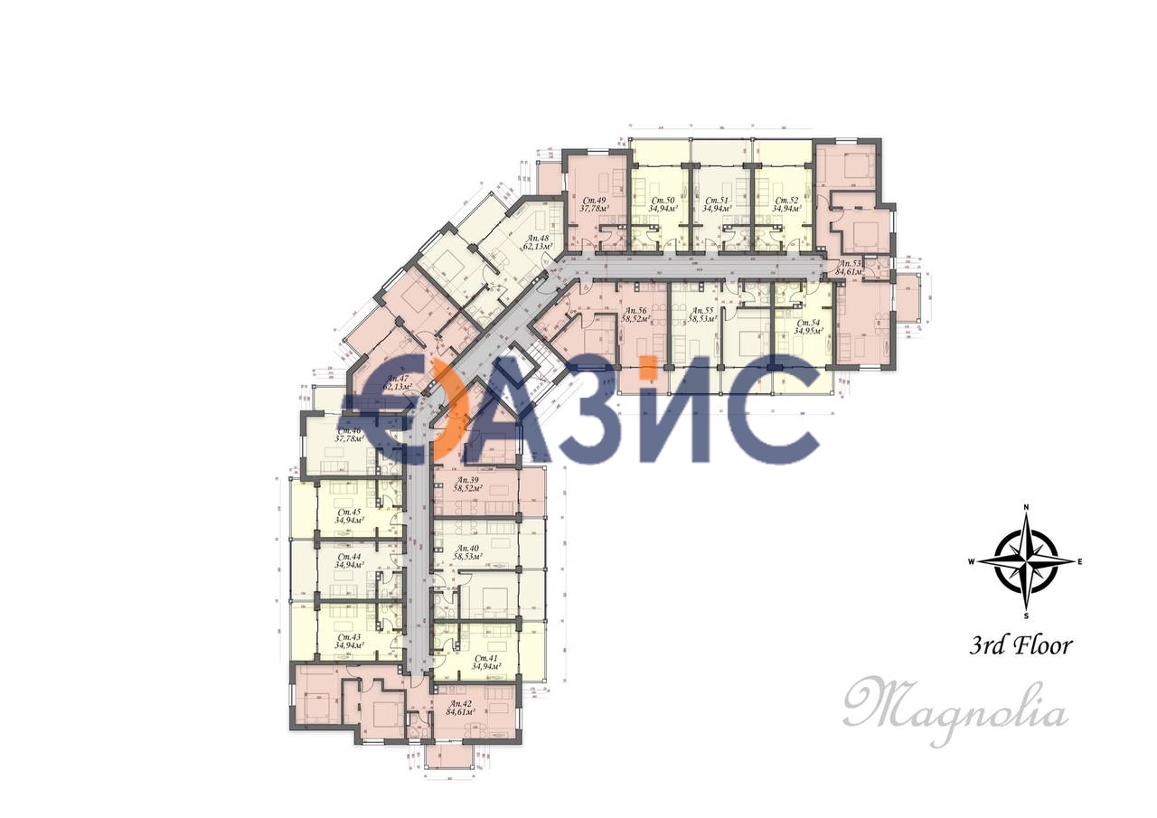 Apartment in Sonnenstrand, Bulgarien, 37.8 m² - Foto 13