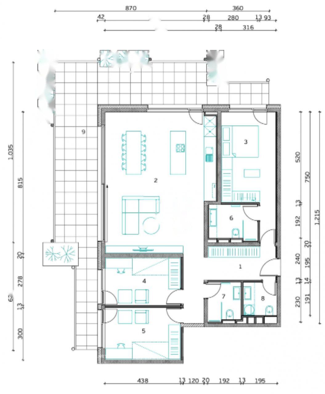 Flat in Ljubljana, Slovenia, 183 m² - picture 8