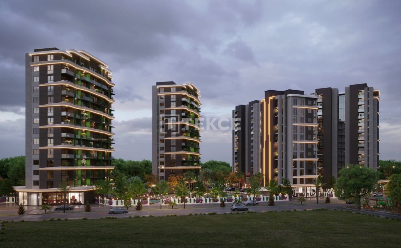 Apartamento Mezitli, Turquia, 72 m² - imagen 2