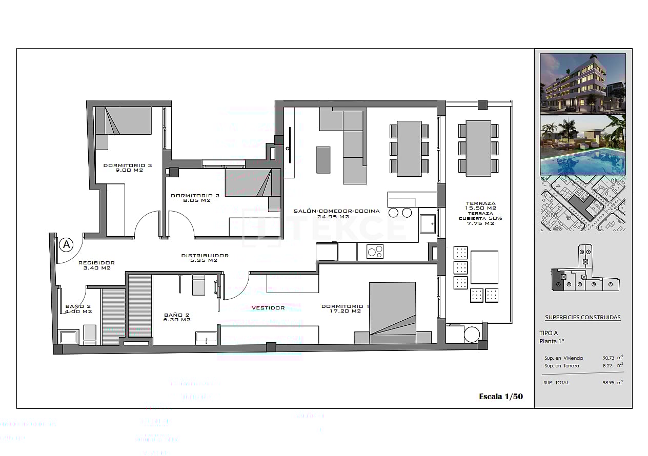 Appartamenti a Santa Pola, Spagna, 83 m² - foto 7