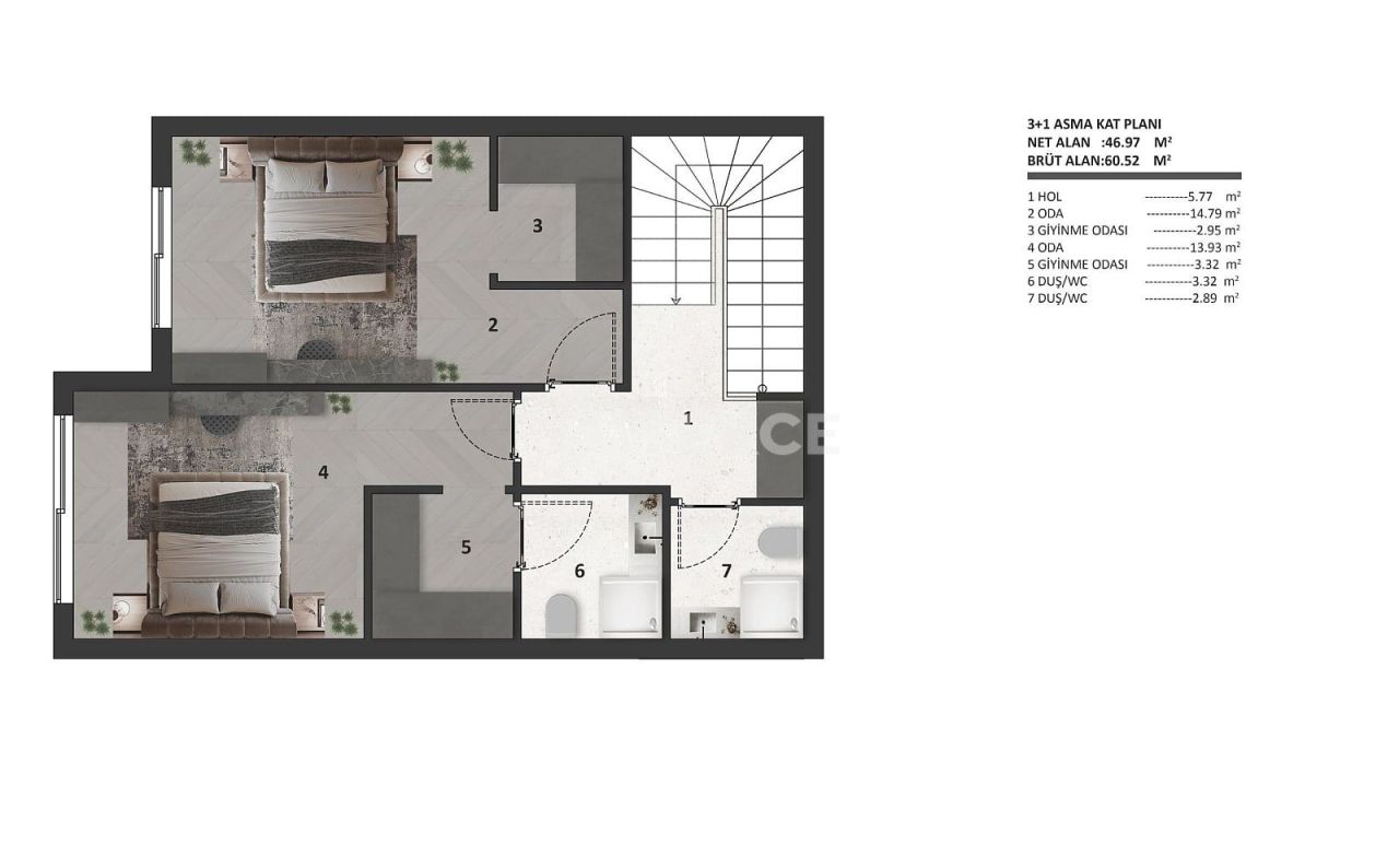 Apartment in Antalya, Türkei, 183 m² - Foto 9