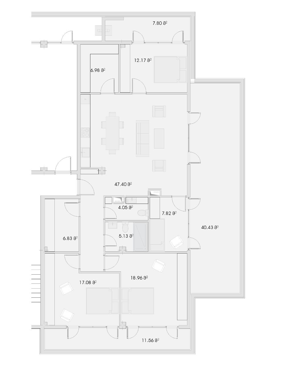 Flat in Tbilisi, Georgia, 186 m² - picture 6