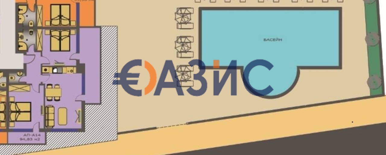 Apartamento en Primorsko, Bulgaria, 95.1 m² - imagen 10