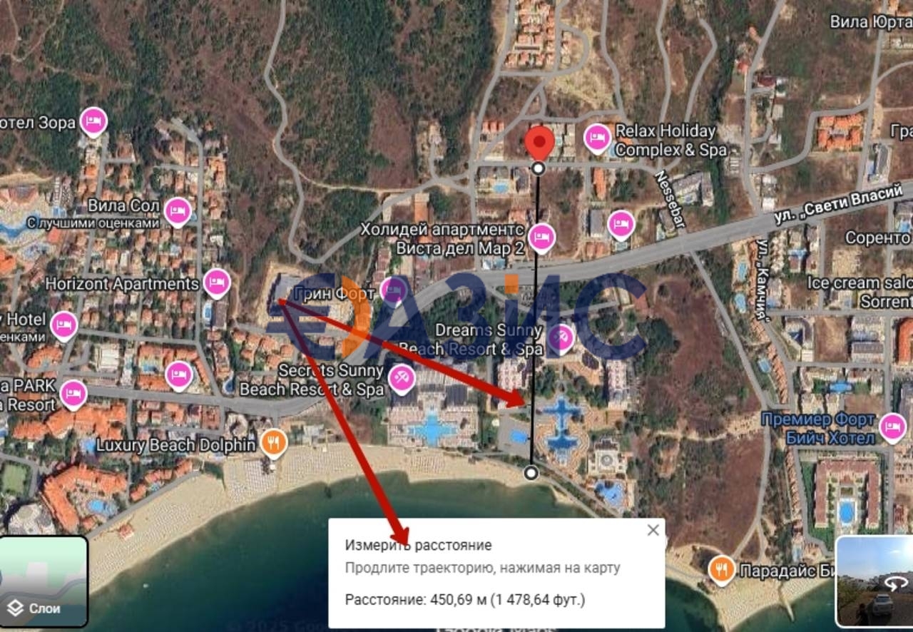 Appartamenti a Sveti Vlas, Bulgaria, 143 m² - foto 19