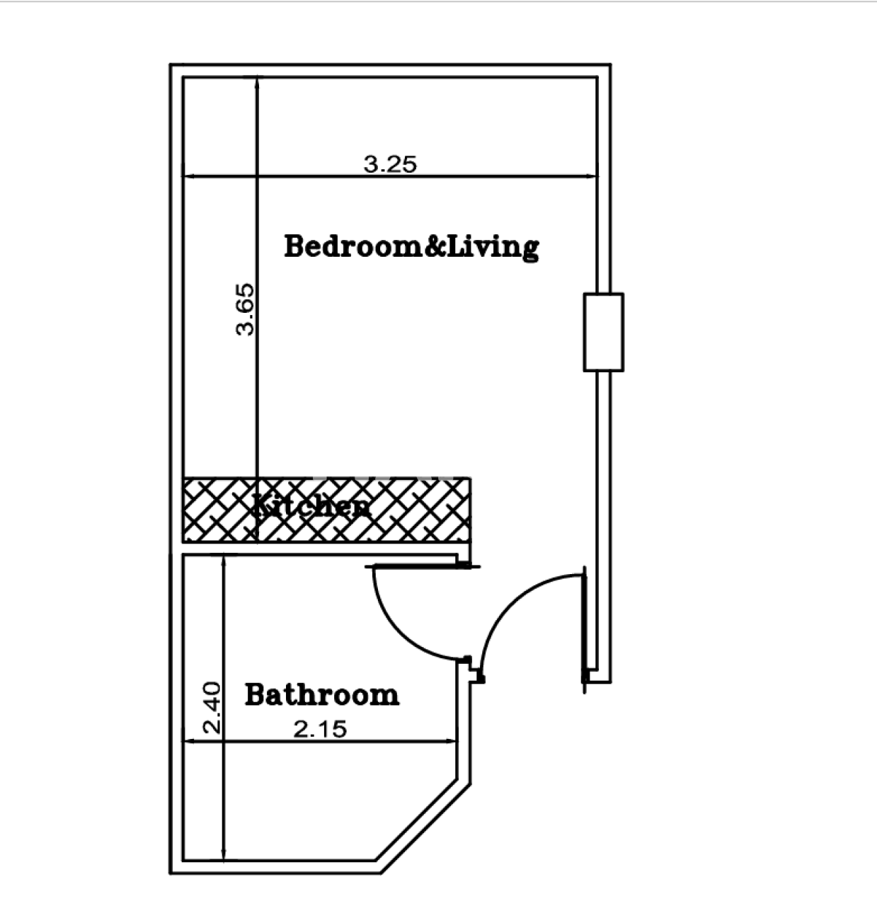 Apartment in Hurghada, Ägypten, 28 m² - Foto 2