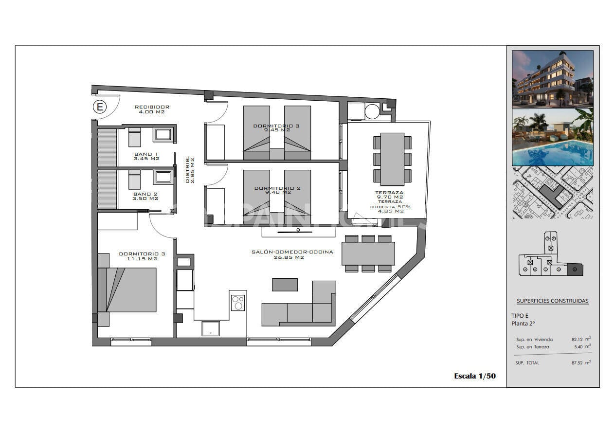 Apartamento en Santa Pola, España, 63 m² - imagen 17