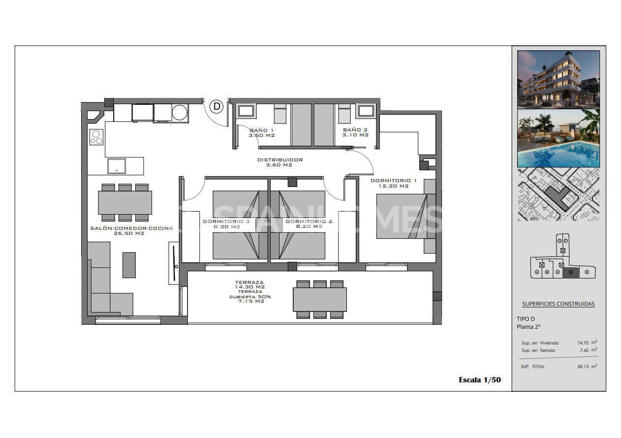 Ático en Santa Pola, España, 65 m² - imagen 18