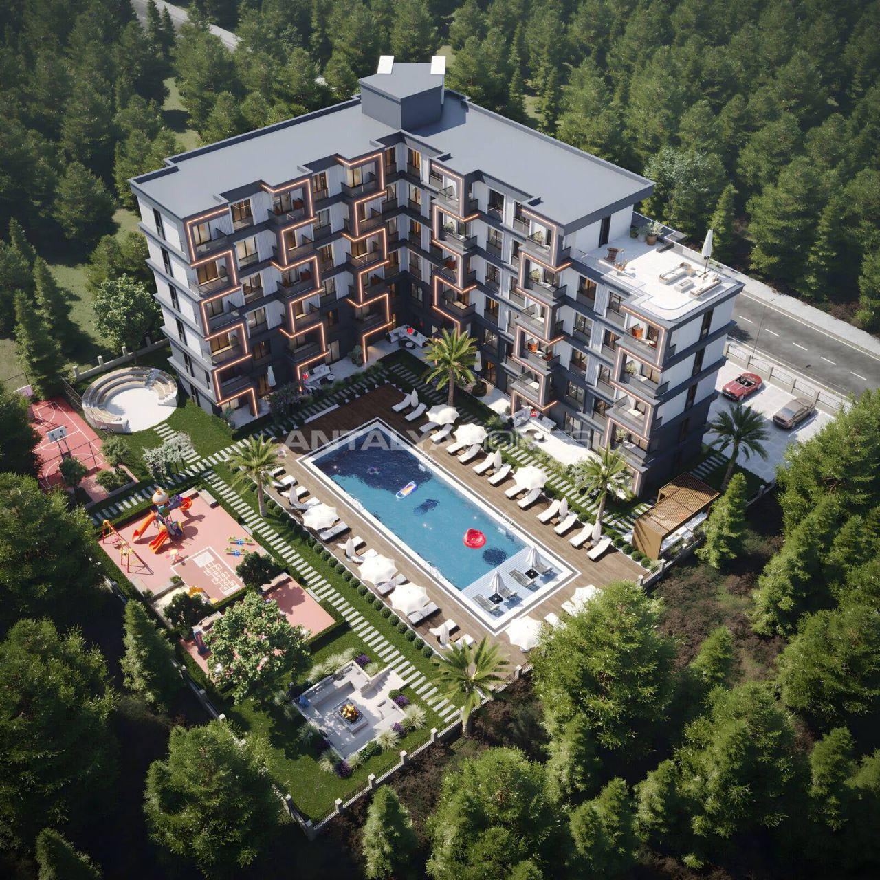 Apartment in Antalya, Türkei, 53 m² - Foto 1