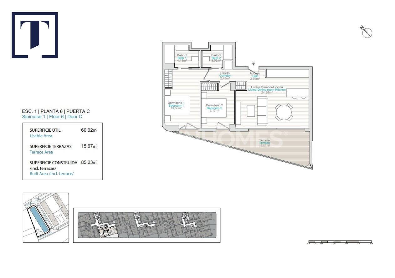 Penthouse in Villajoyosa, Spanien, 94 m² - Foto 11