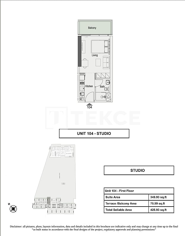 Appartement à Dubaï, EAU, 79 m² - image 14