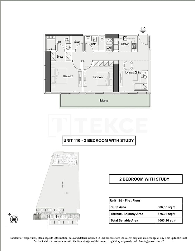 Apartment in Dubai, VAE, 41 m² - Foto 16