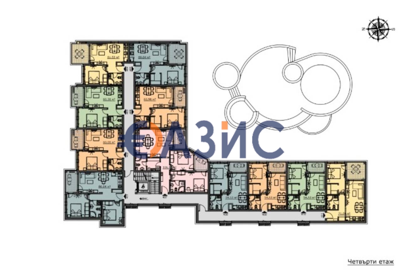 Apartment at Sunny Beach, Bulgaria, 71.3 m² - picture 19