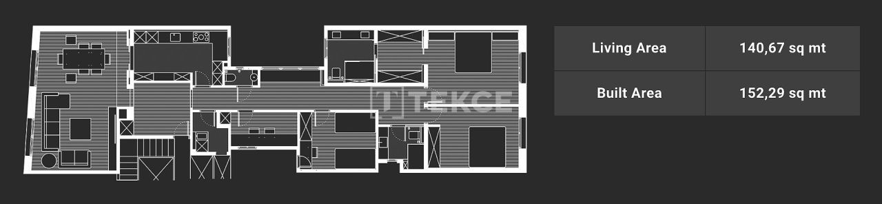 Appartement à Barcelone, Espagne, 152 m² - image 19