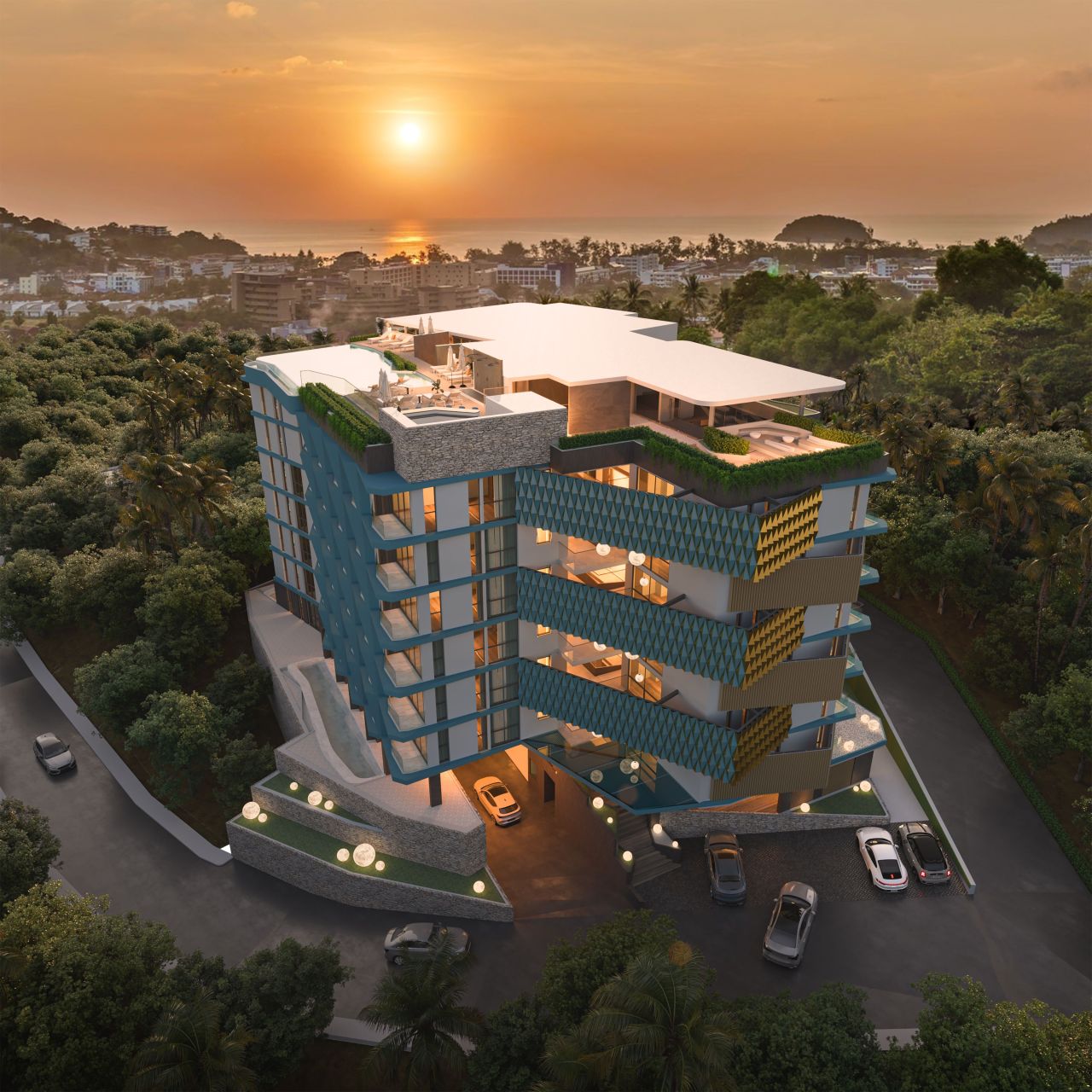 Apartamento en la isla de Phuket, Tailandia, 31 m² - imagen 5