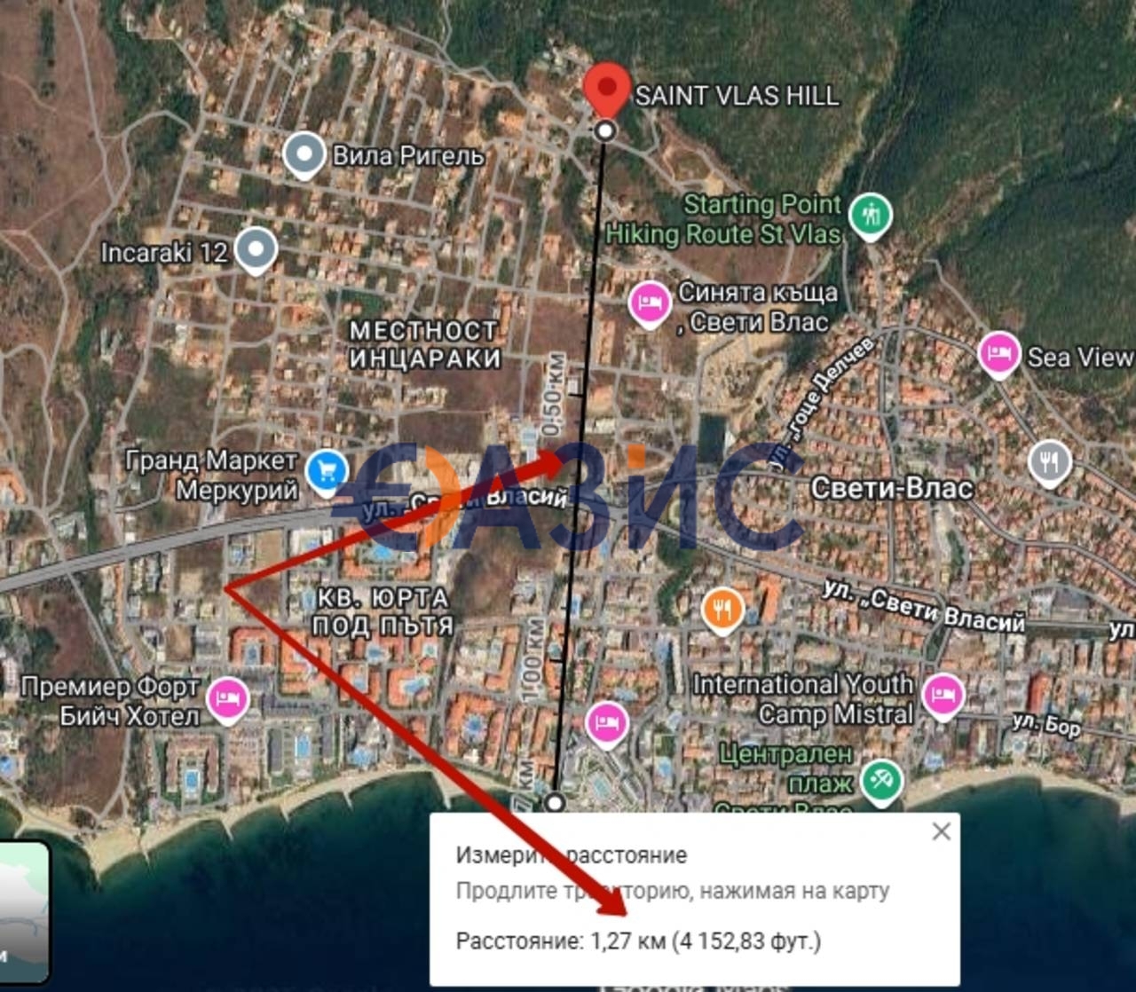 Appartamenti a Sveti Vlas, Bulgaria, 61 m² - foto 12