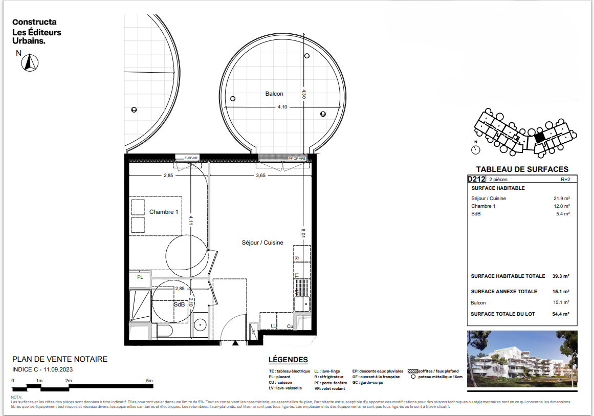 Flat in Toulon, France, 40 m² - picture 10
