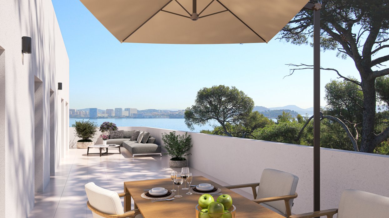 Flat in Toulon, France, 59 m² - picture 2