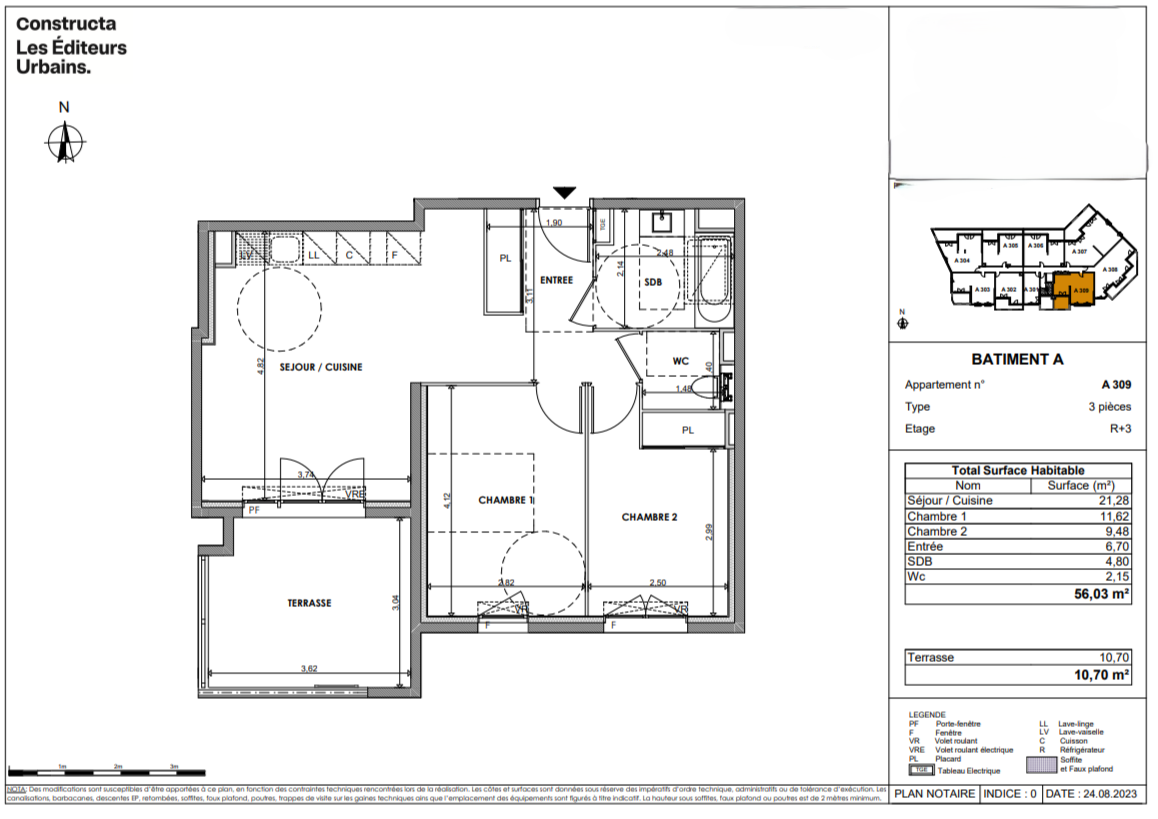 Flat in Toulon, France, 59 m² - picture 10