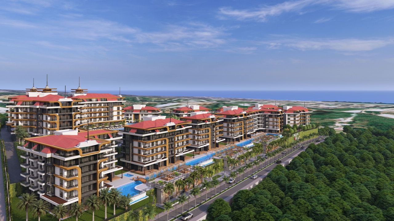 Appartamenti a Alanya, Turchia, 56 m² - foto 1