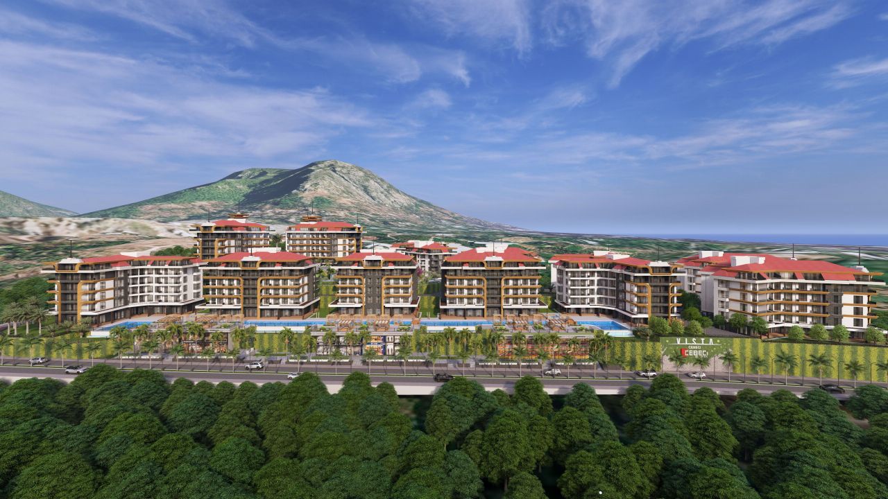 Appartamenti a Alanya, Turchia, 56 m² - foto 4