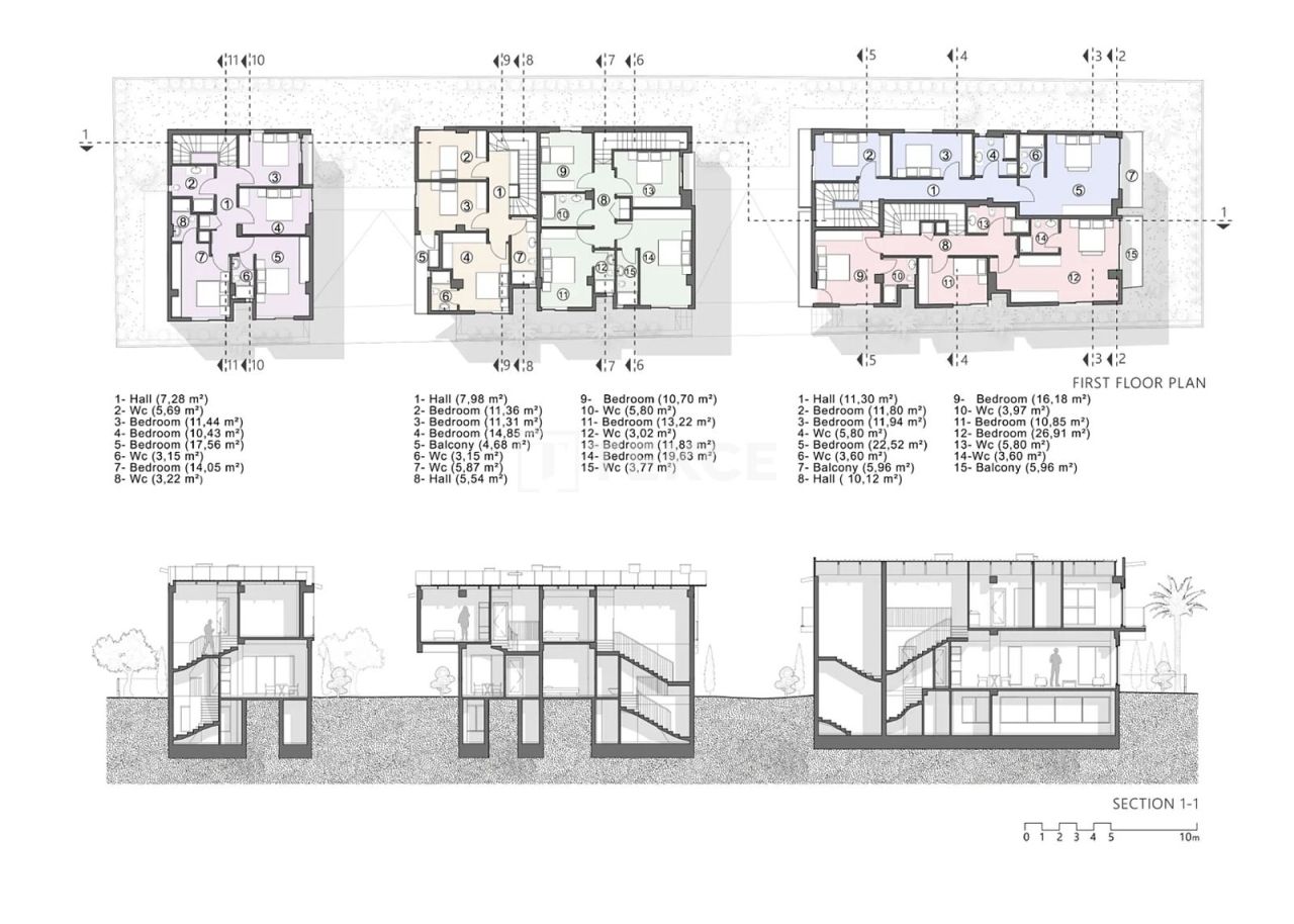 Villa Güzelbahçe, Turchia, 166 m² - foto 16