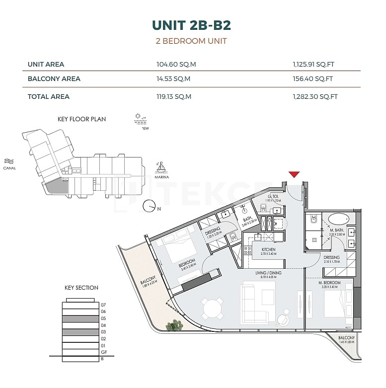 Appartamenti a Dubai, EAU, 41 m² - foto 18