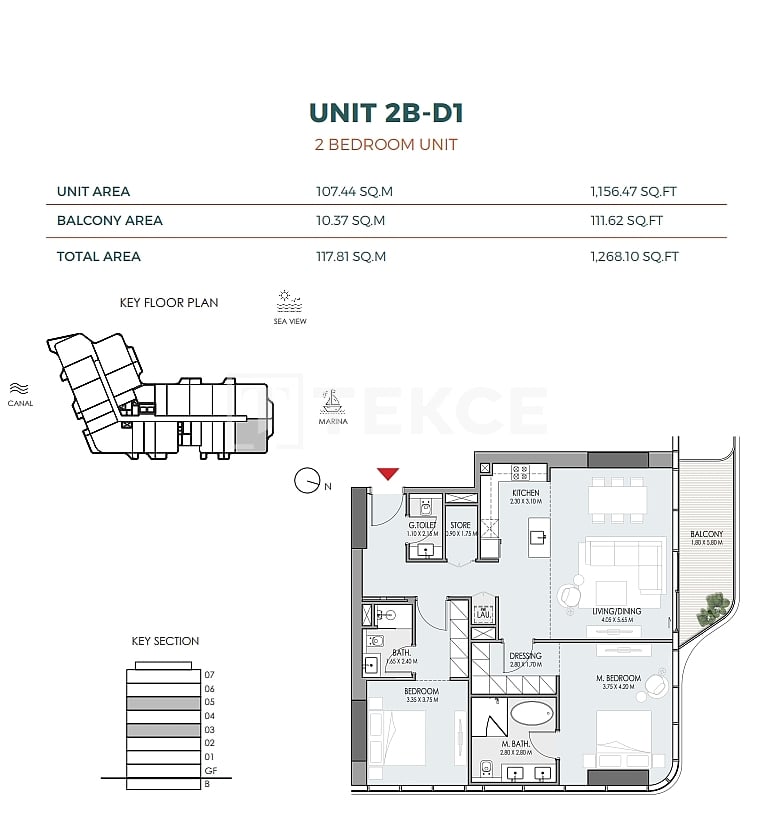 Apartment in Dubai, UAE, 206 m² - picture 19