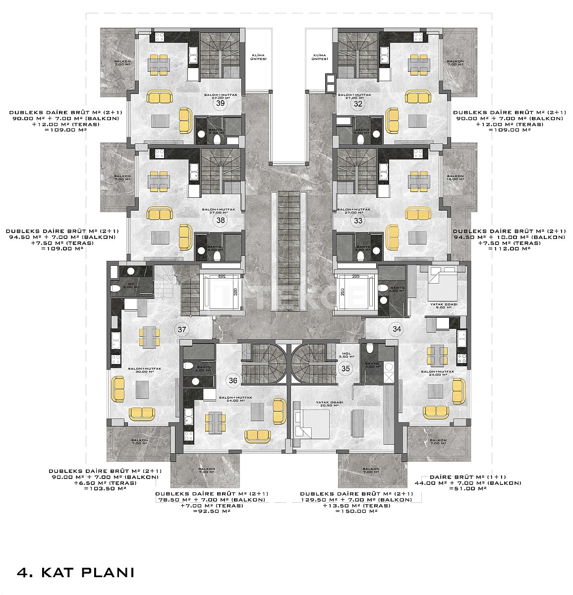 Apartment in Alanya, Turkey, 68 m² - picture 8