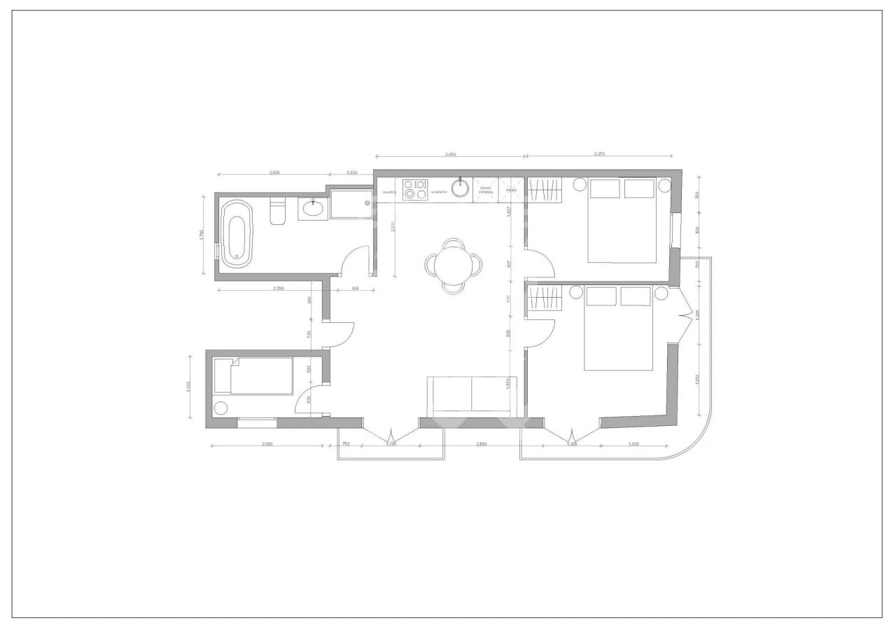Wohnung in Barcelona, Spanien, 68 m² - Foto 13