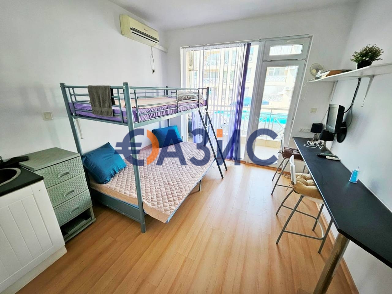 Appartamenti a Spiaggia assolata, Bulgaria, 28 m² - foto 7