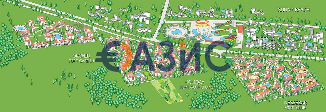 Apartment at Sunny Beach, Bulgaria, 40 m² - picture 8