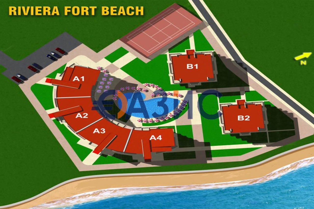 Appartamenti a Ravda, Bulgaria, 47 m² - foto 9