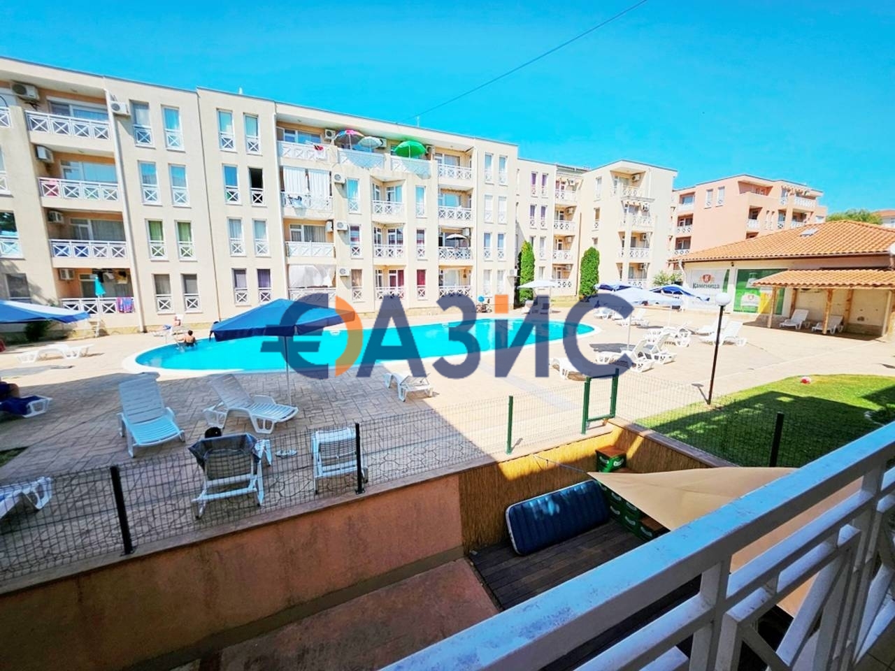 Appartamenti a Spiaggia assolata, Bulgaria, 28 m² - foto 16